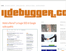 Tablet Screenshot of ildebugger.com